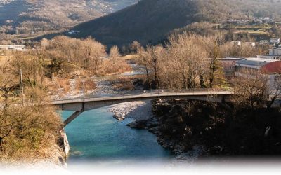 Road bridge at Descla
